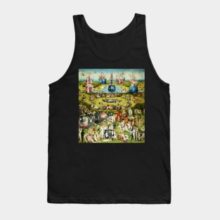 Garden of Earthly Delights , Paradise and Hell by Hieronymus Bosch Tank Top